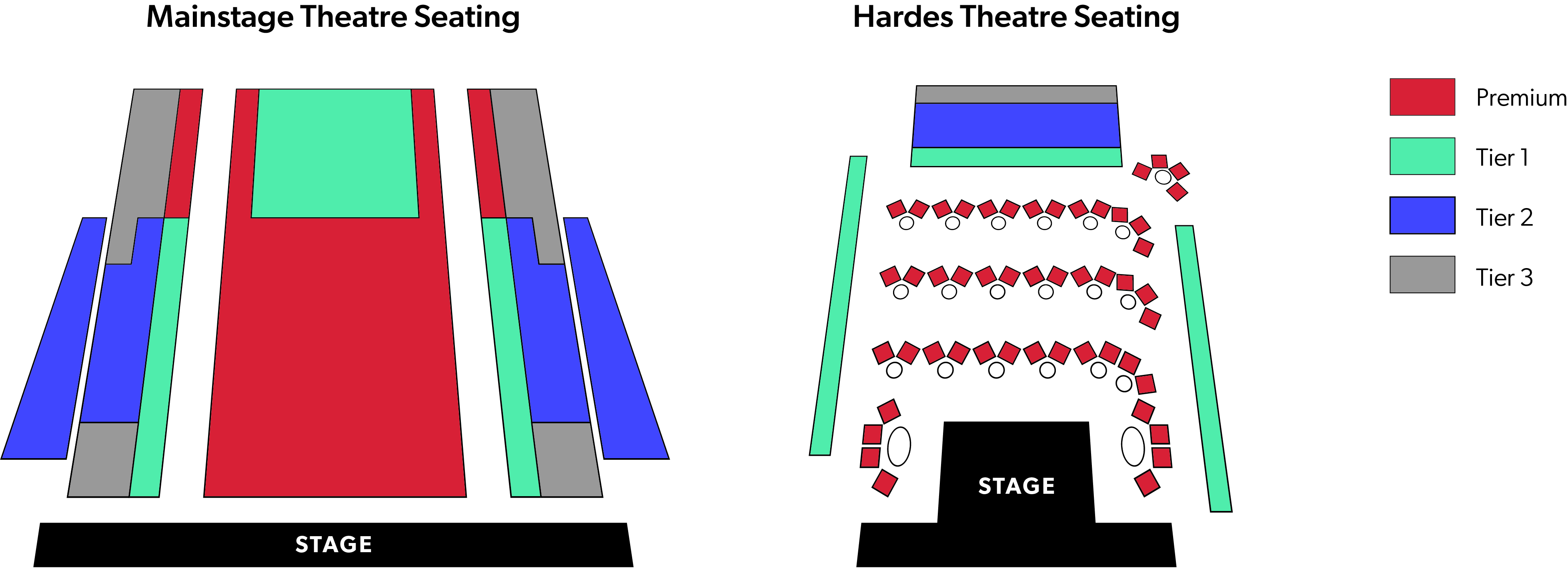 Indoor Seating Map The Phoenix Theatre Company