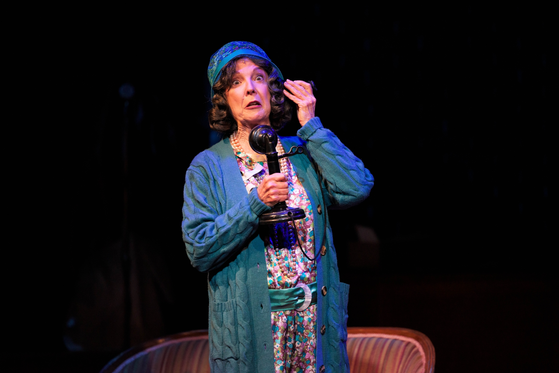 Cathy Dresbach in The Truth About Winnie Ruth Judd, photo credit Billy Hardiman
